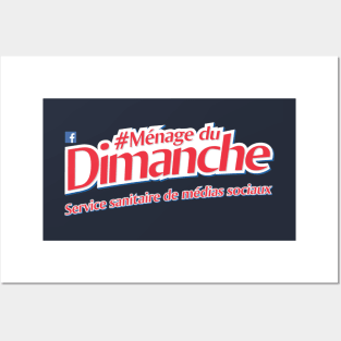 Le tout nouveau t-shirt MÉNAGE DU DIMANCHE ! Posters and Art